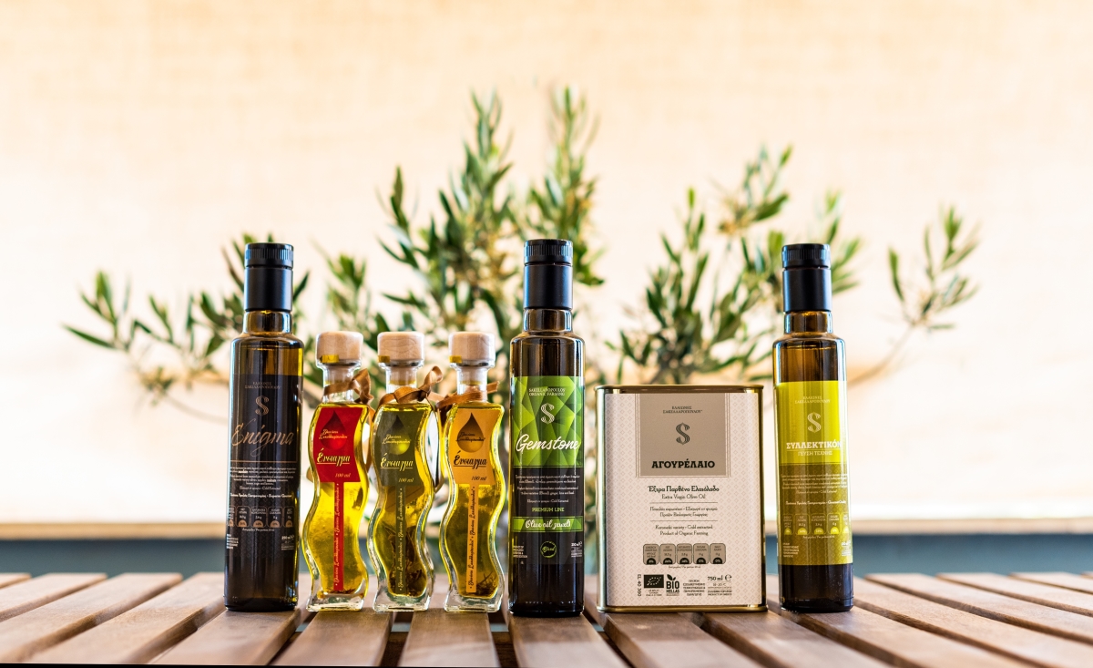 Olive oil treasures- Sakellaropoulos Organic Farming