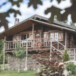 Wooden houses in the forest: Your home away from home